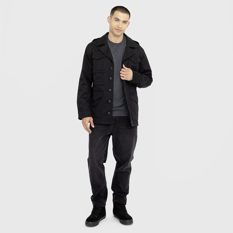 CHAQUETA ULTRA LIGHT NEGRO BLACK BUBBA - 7
