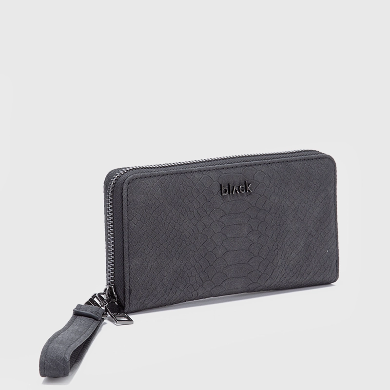 BILLETERA SNAKE BLACK BLACK BUBBA - 2