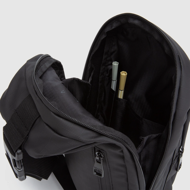 MOCHILA SLING BAG BEAST BLACK BLACK BUBBA - 7
