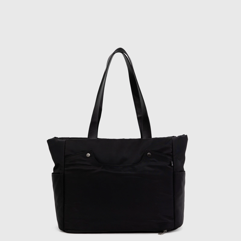 CARTERA TOTE MICHIGAN BLACK BLACK BUBBA - 2