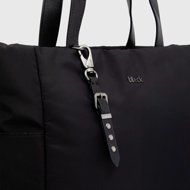 CARTERA TOTE MICHIGAN BLACK BLACK BUBBA - 4