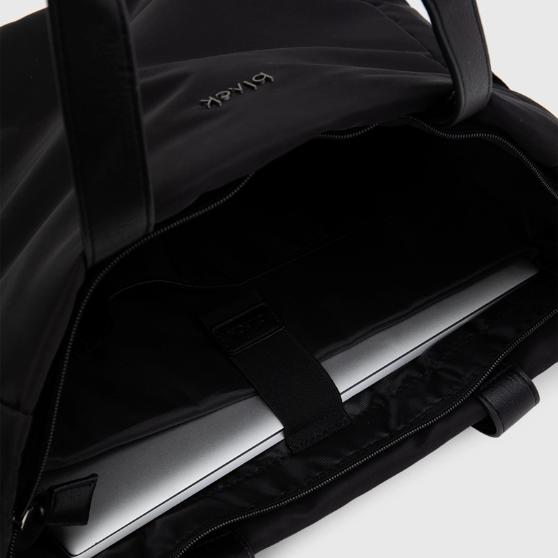 CARTERA TOTE MICHIGAN BLACK BLACK BUBBA - 7