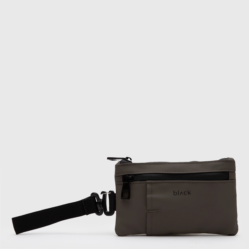 TRAVEL POUCH SLIM SAGE GRAY BLACK BUBBA - 1