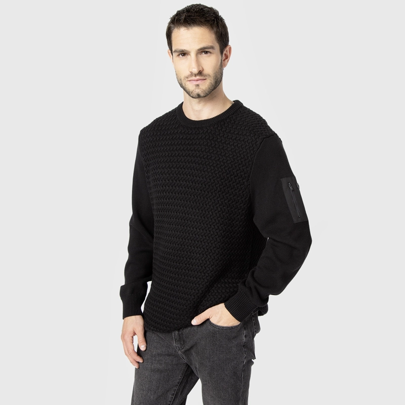 CHALECO CARGO BLACK BLACK BUBBA - 1