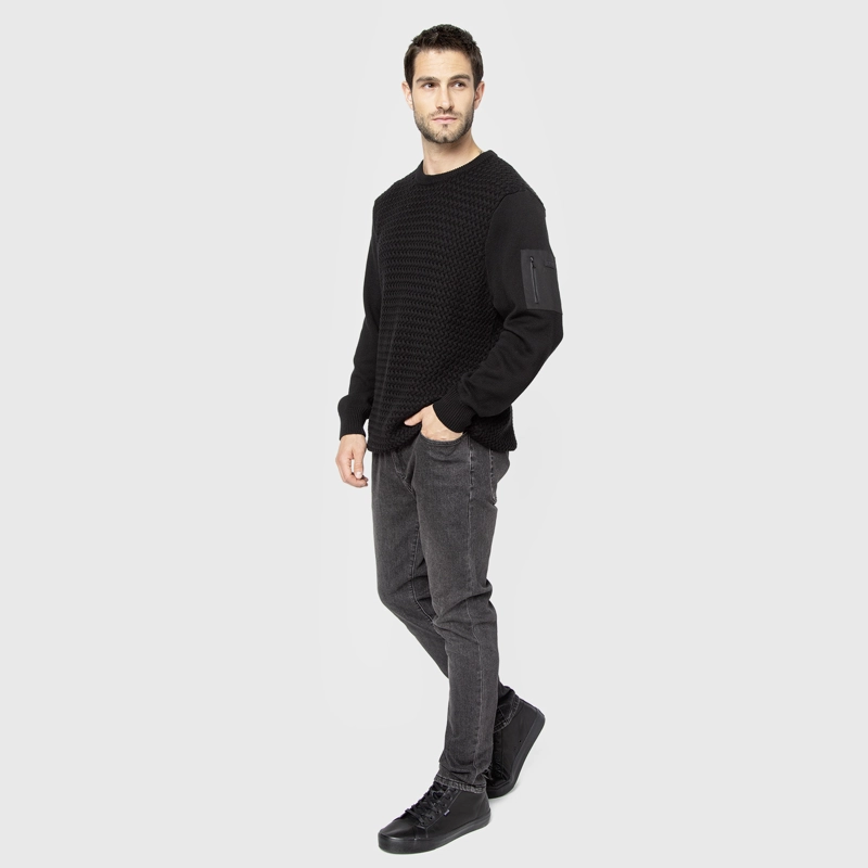 CHALECO CARGO BLACK BLACK BUBBA - 5