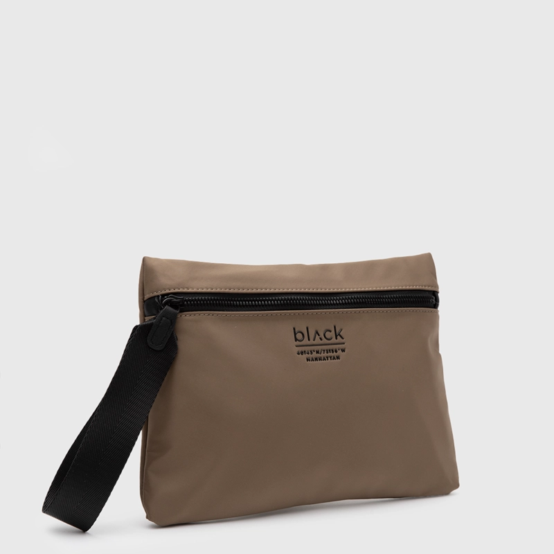 CARTERA CLUTCH MANHATTAN MOSS BLACK BUBBA - 2