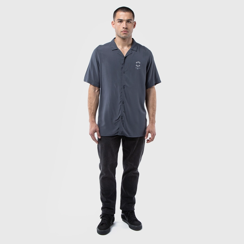 CAMISA VISCOSA ALWAYS GRIS BLACK BUBBA - 2