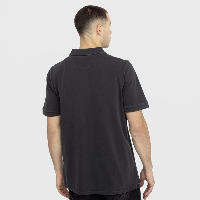 POLERA POLO PIQUE GRIS OSCURO BLACK BUBBA - 2
