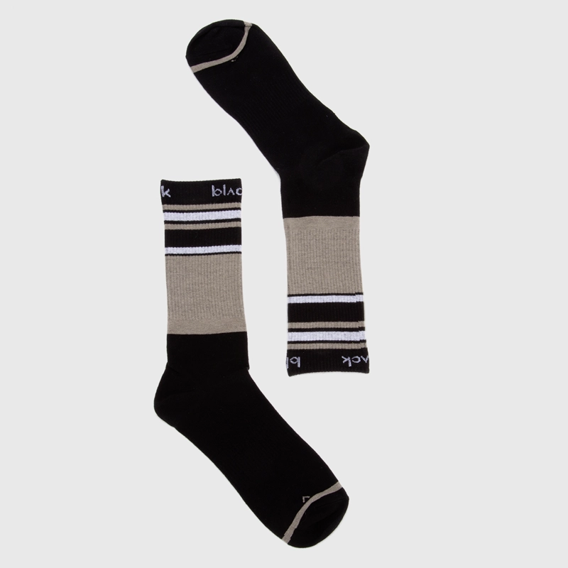 CALCETIN BEIGE LINEAS BLACK BUBBA - 2