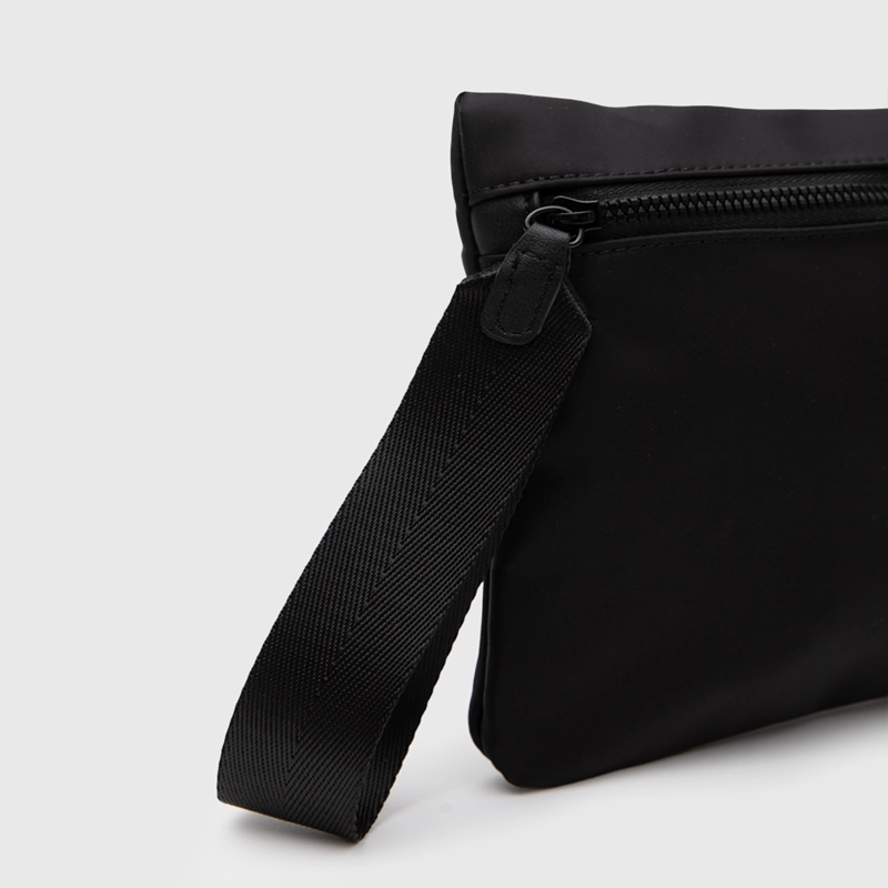 CARTERA CLUTCH MANHATTAN BLACK BLACK BUBBA - 4