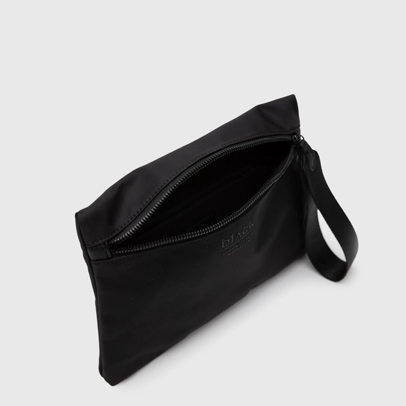 CARTERA CLUTCH MANHATTAN BLACK BLACK BUBBA - 6