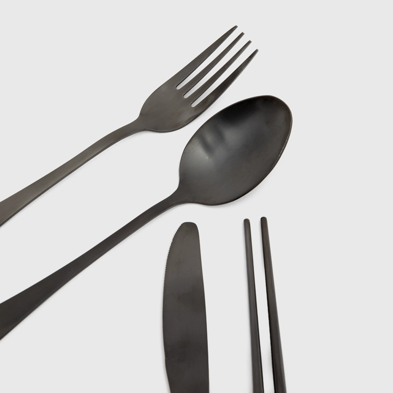 SET CUBIERTOS BLACK BLACK BUBBA - 4