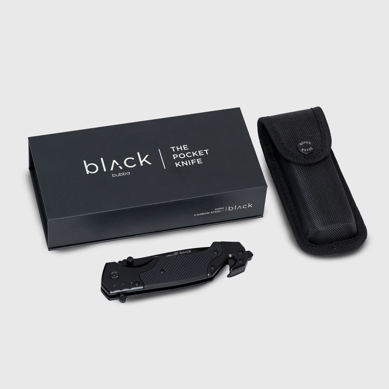 POCKET KNIFE BLACK BUBBA - 2