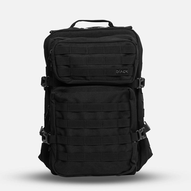 MOCHILA HARVEY BLACK BLACK BUBBA - 1
