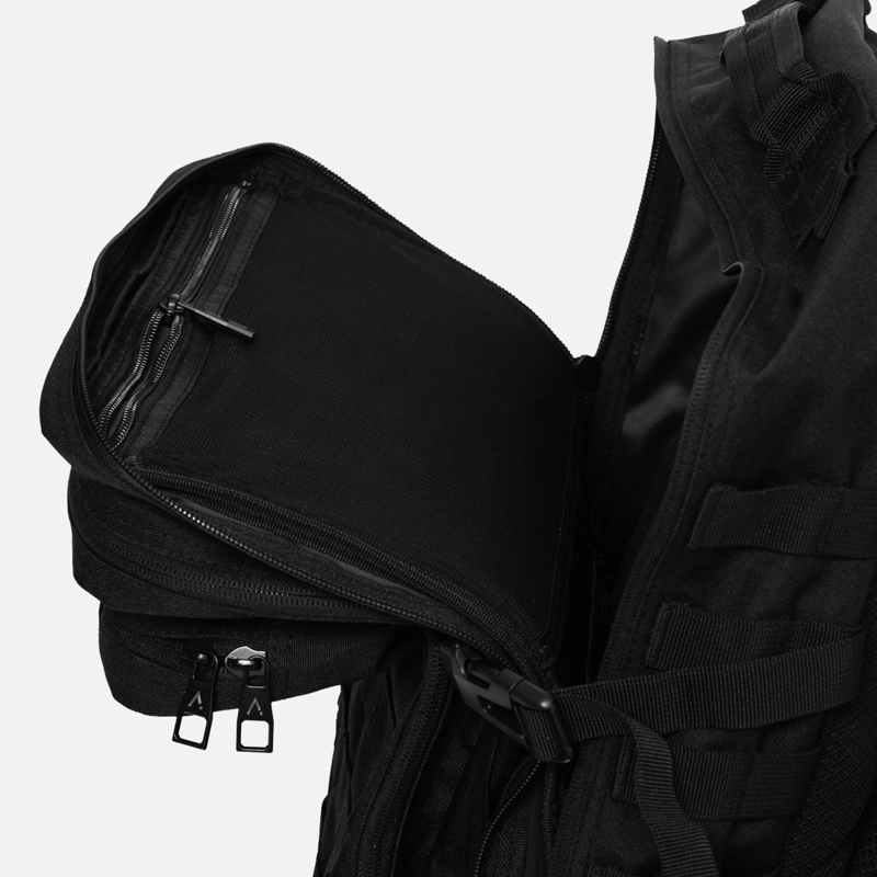 MOCHILA HARVEY BLACK BLACK BUBBA - 7