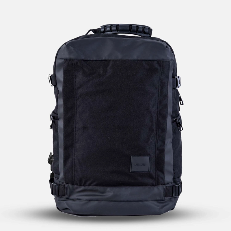 MOCHILA KABBALAH BLACK BLACK BUBBA - 1