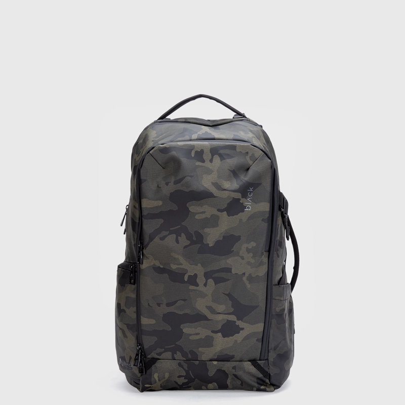 MOCHILA TRAVEL WOLF CAMO BLACK BUBBA - 1
