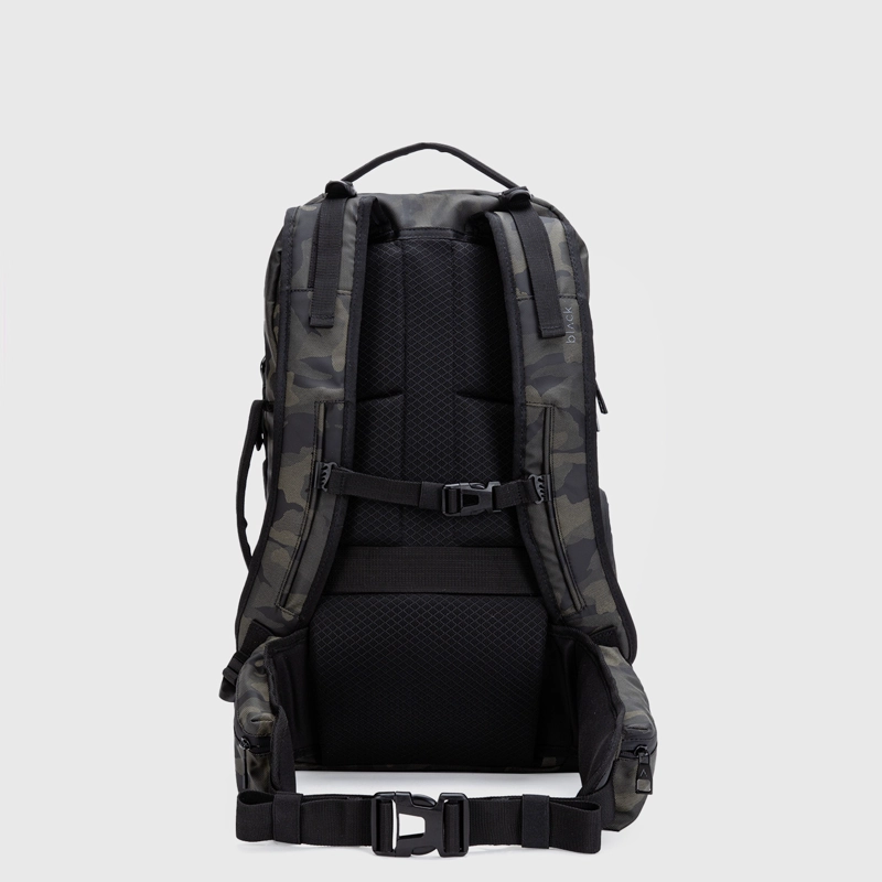 MOCHILA TRAVEL WOLF CAMO BLACK BUBBA - 3