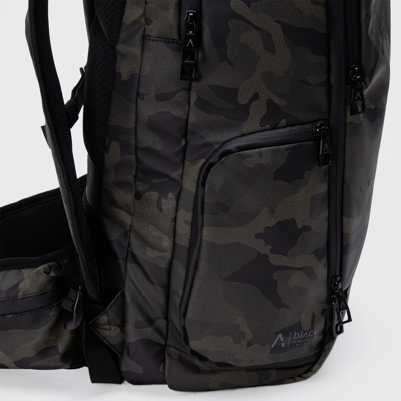 MOCHILA TRAVEL WOLF CAMO BLACK BUBBA - 5