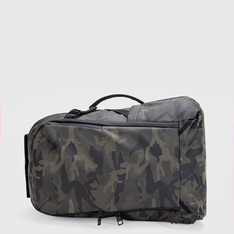 MOCHILA TRAVEL WOLF CAMO BLACK BUBBA - 8