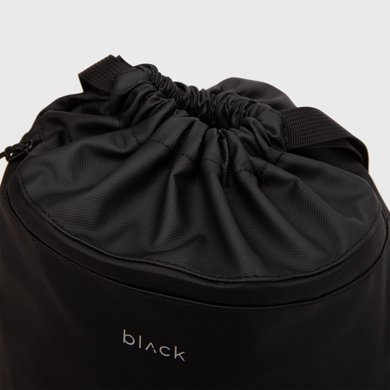 STRING BAG BLACK BLACK BUBBA - 4