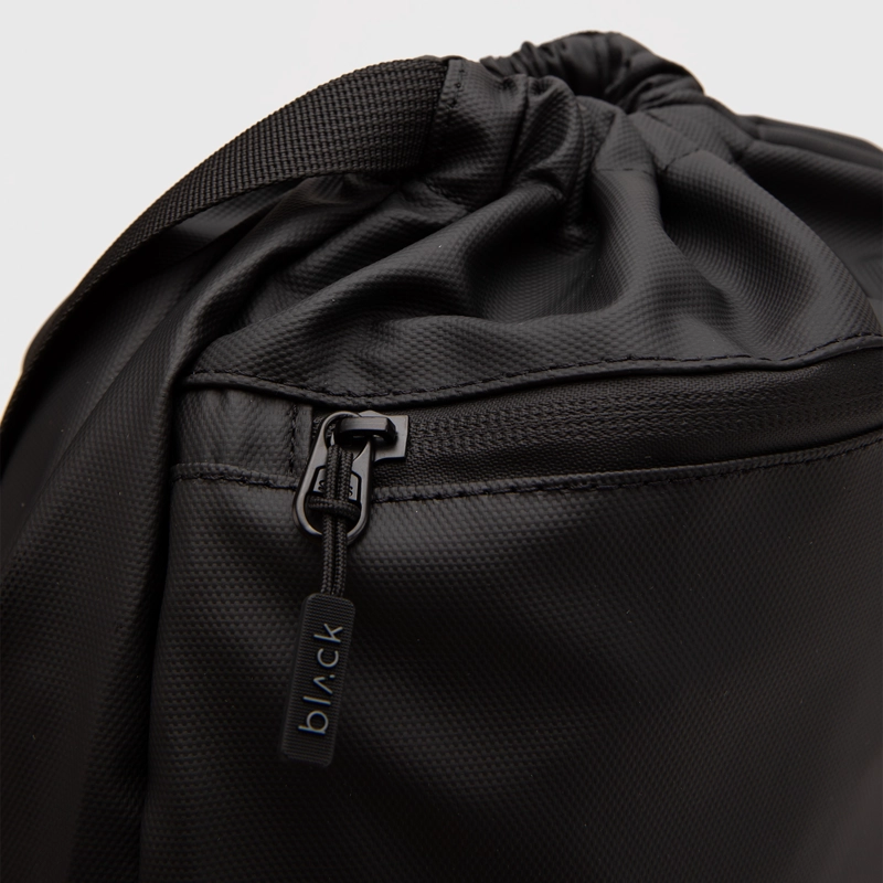 STRING BAG BLACK BLACK BUBBA - 5