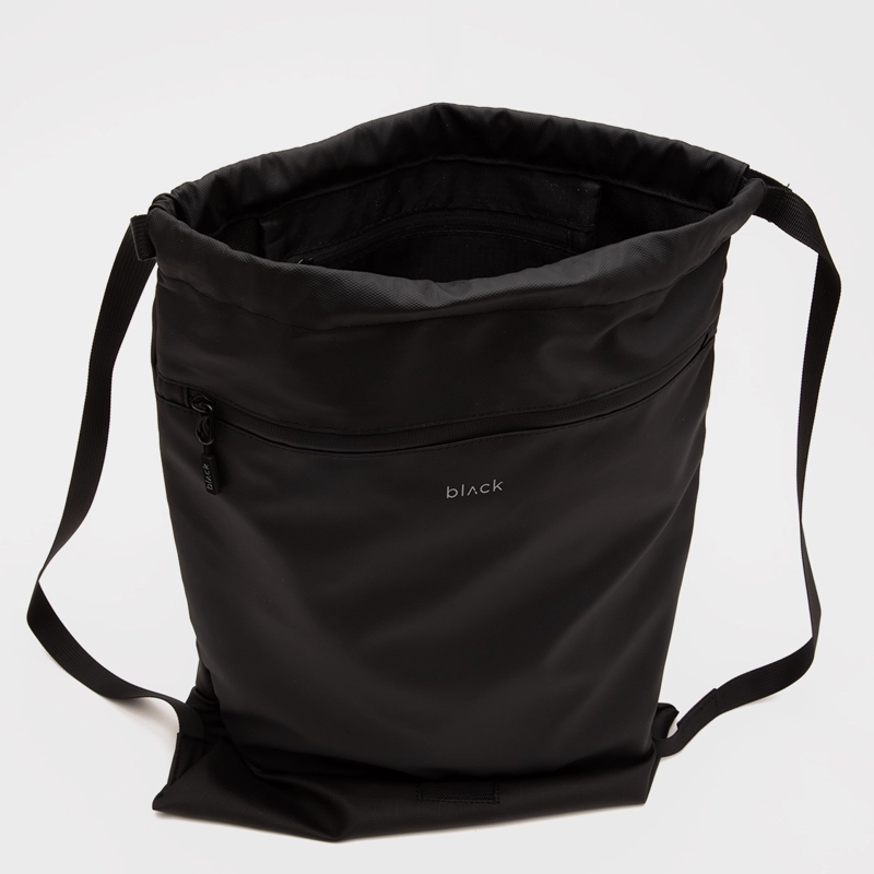 STRING BAG BLACK BLACK BUBBA - 7
