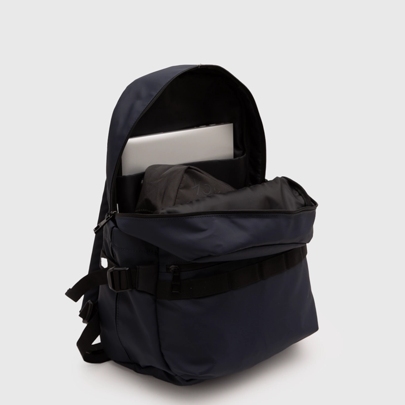 MOCHILA COLLINS URBANA NAVY BLACK BUBBA - 2