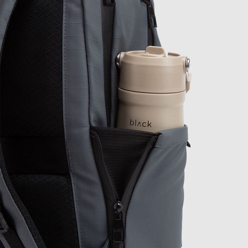 MOCHILA TECH BEAST GREY BLACK BUBBA - 8