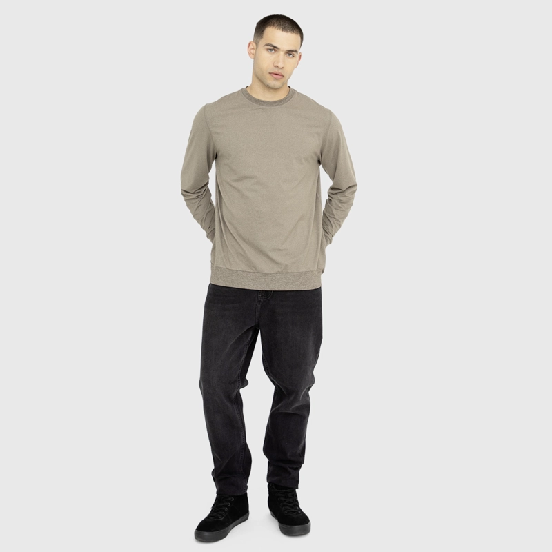 CREWNECK ULTRA SOFT CAFE BLACK BUBBA - 6