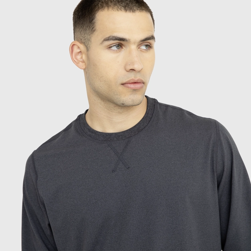 CREWNECK ULTRA SOFT NEGRO BLACK BUBBA - 3