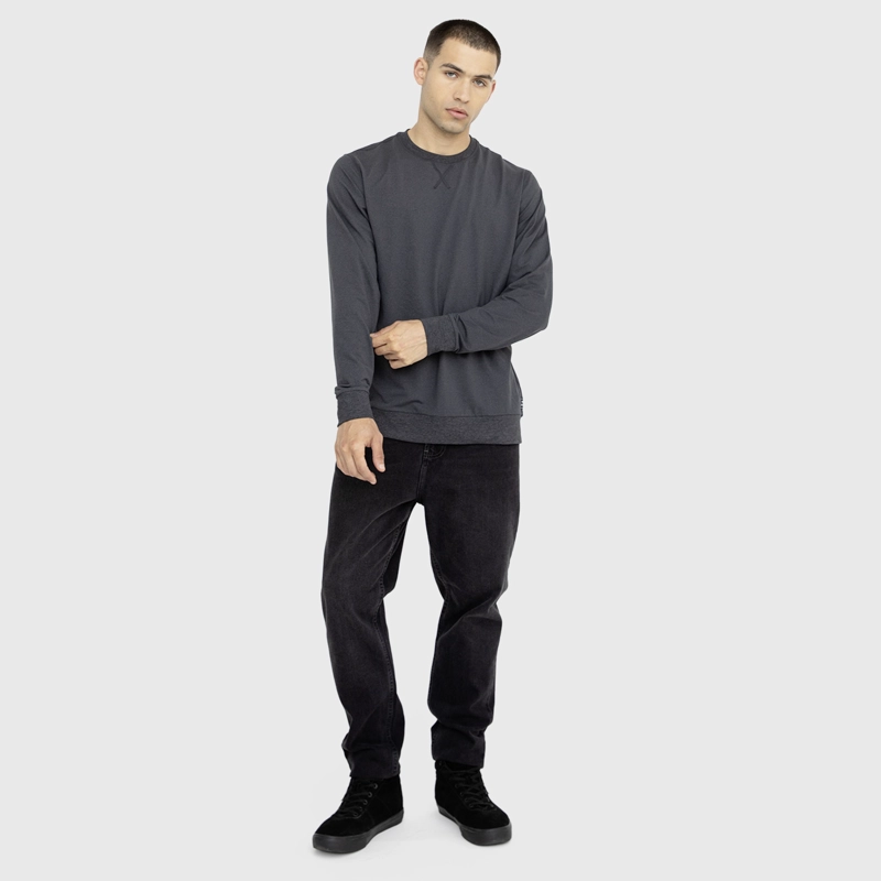 CREWNECK ULTRA SOFT NEGRO BLACK BUBBA - 6