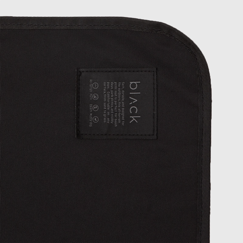 PICNIC MAT BLACK BLACK BUBBA - 3