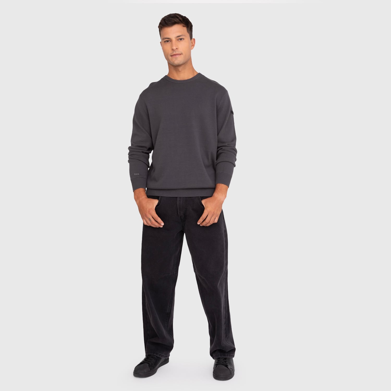 CHALECO LINE LIGHT GREY BLACK BUBBA - 6