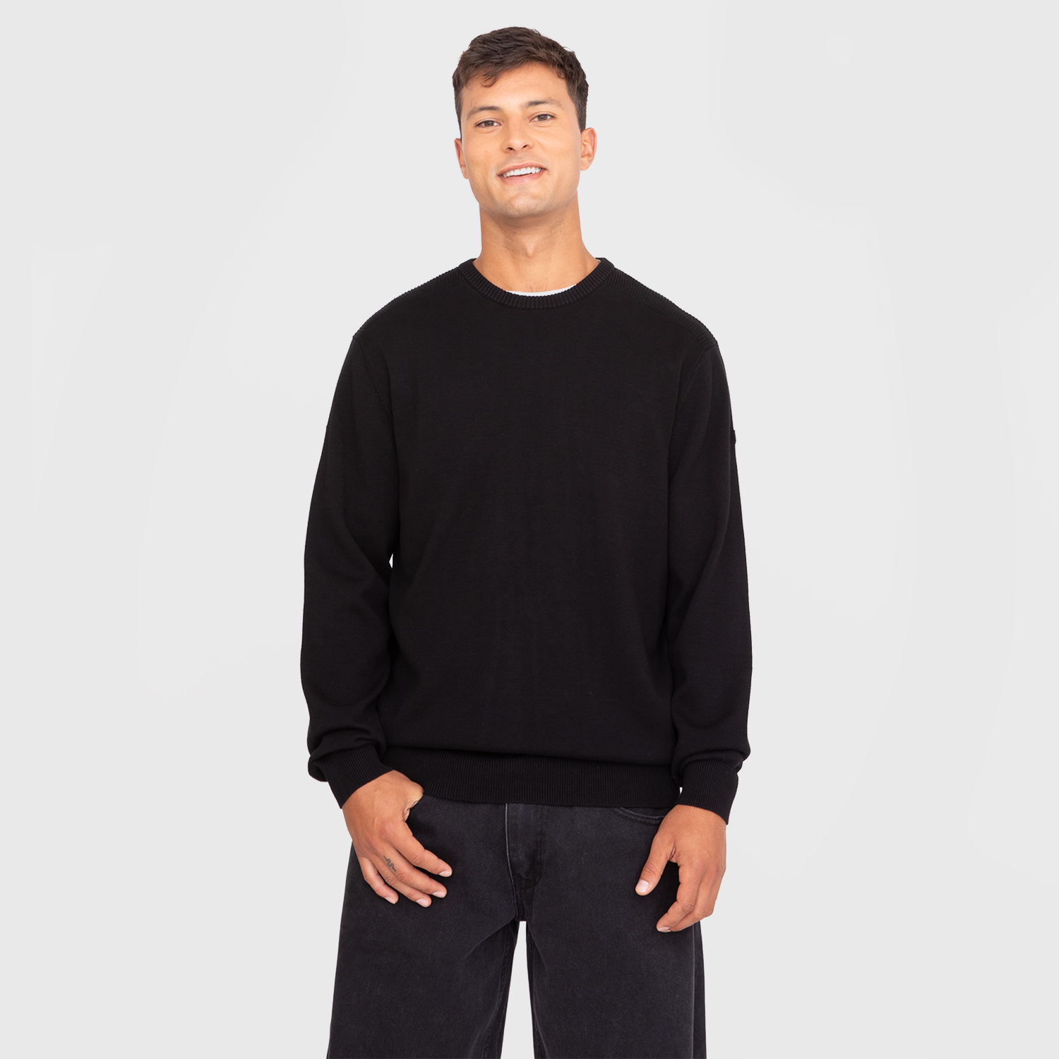 CHALECO LINE NEGRO BLACK BUBBA - 1