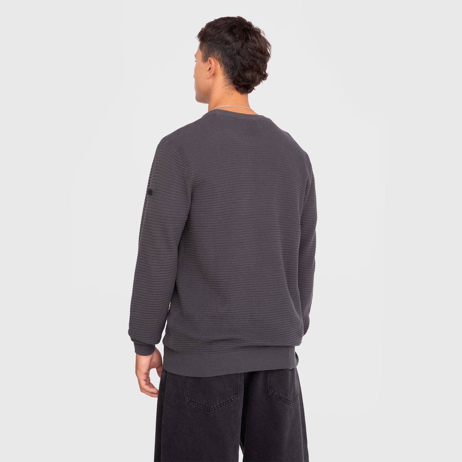 CHALECO URBAN LIGHT GREY BLACK BUBBA - 2