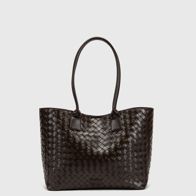 CARTERA TOTE BRAIDS MOKA BLACK BUBBA - 1