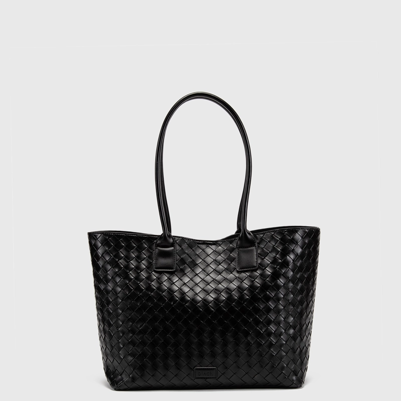 CARTERA TOTE BRAIDS BLACK BLACK BUBBA - 1