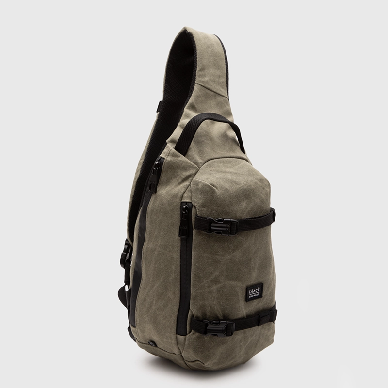 MOCHILA SLING BAG SOHO MOSS BLACK BUBBA - 2