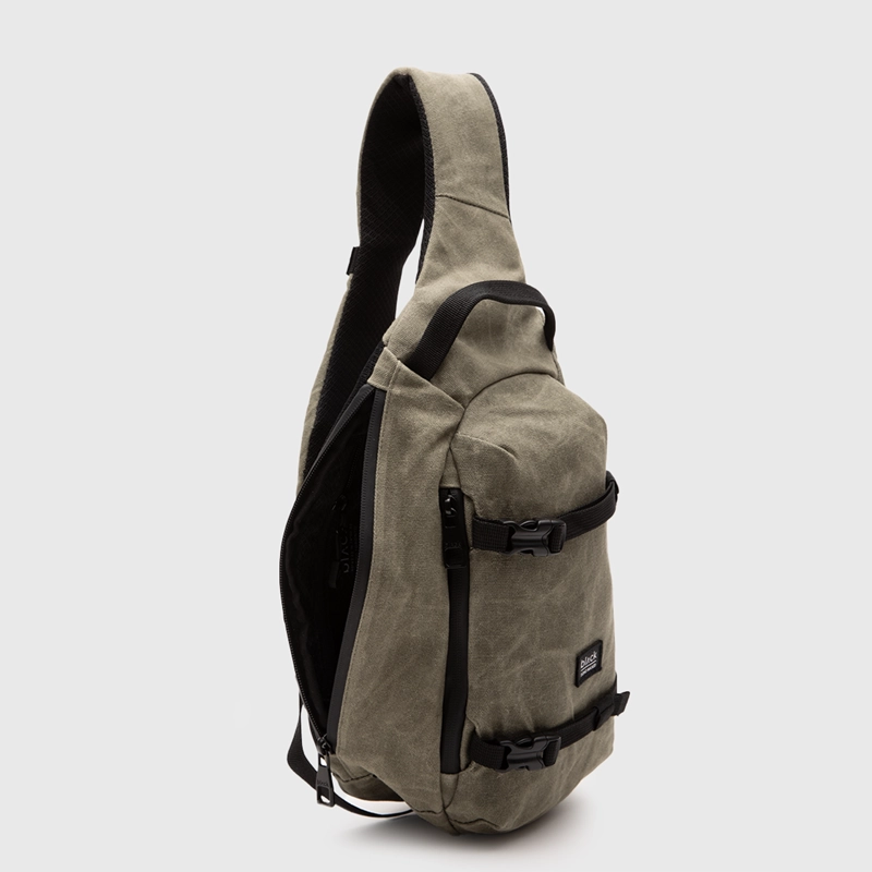 MOCHILA SLING BAG SOHO MOSS BLACK BUBBA - 5