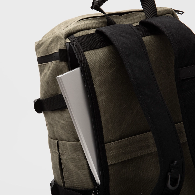 MOCHILA SOHO MOSS BLACK BUBBA - 4