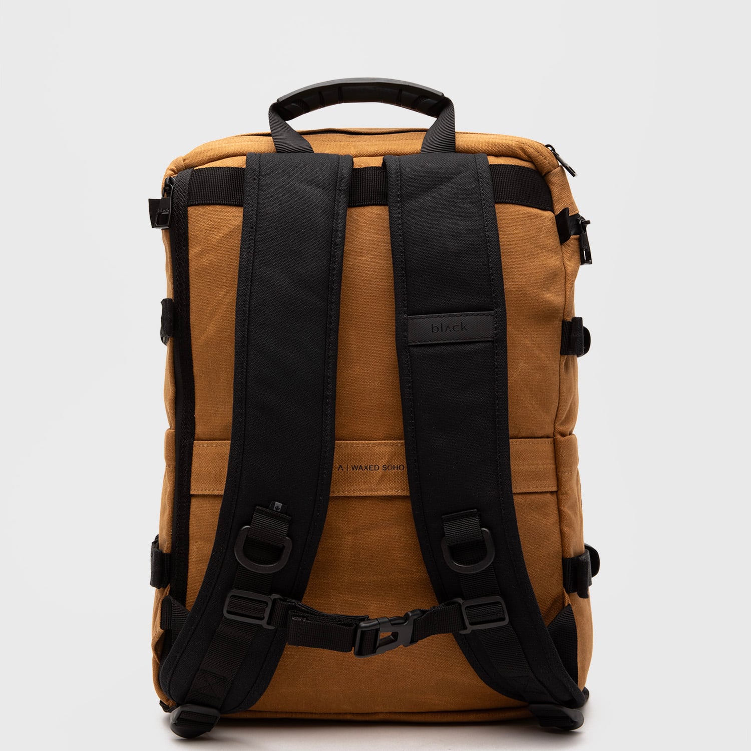 MOCHILA SOHO MUSTARD BLACK BUBBA - 3