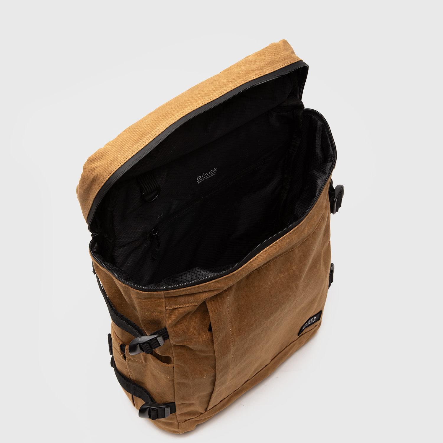 MOCHILA SOHO MUSTARD BLACK BUBBA - 5