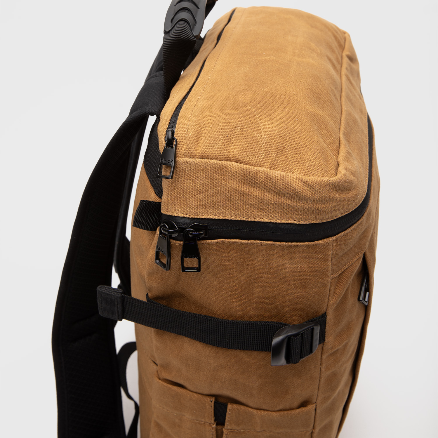 MOCHILA SOHO MUSTARD BLACK BUBBA - 7