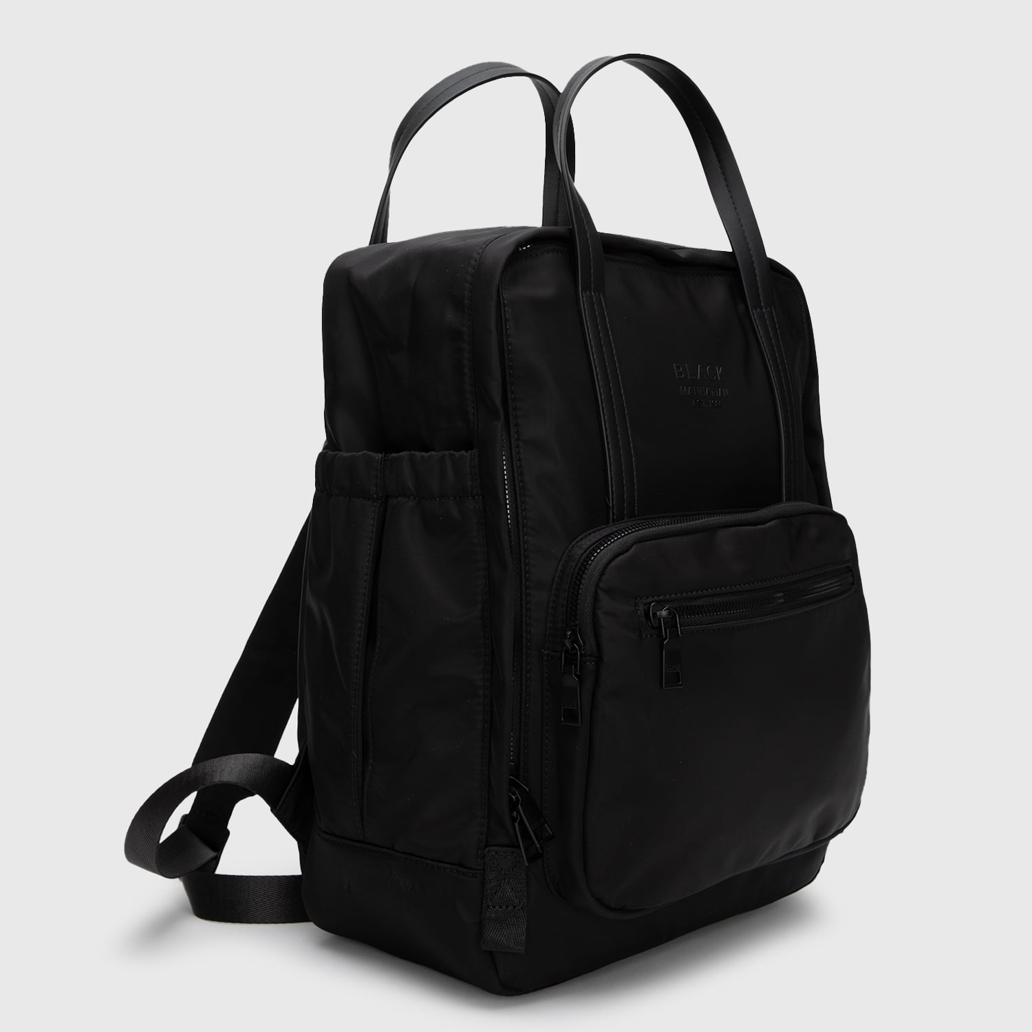 MOCHILA MANHATTAN NEGRO BLACK BUBBA - 3