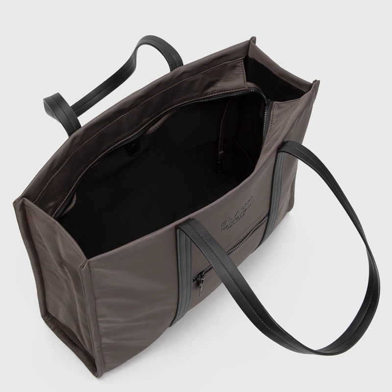 CARTERA TOTE MANHATTAN MOKA BLACK BUBBA - 2