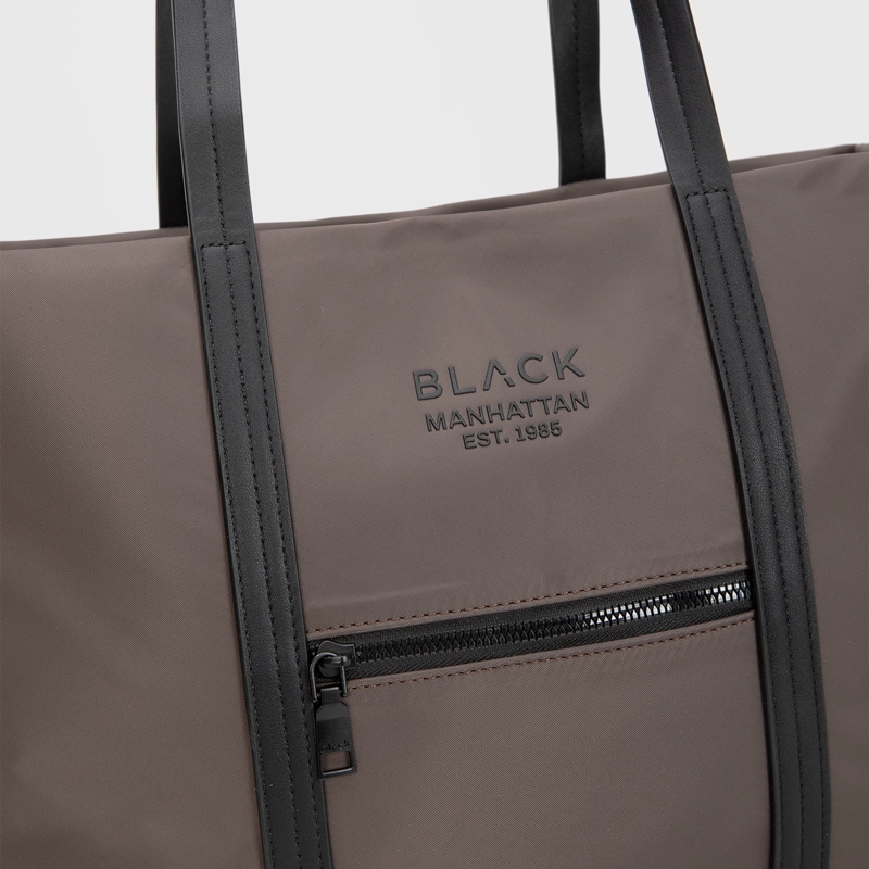 CARTERA TOTE MANHATTAN MOKA BLACK BUBBA - 5