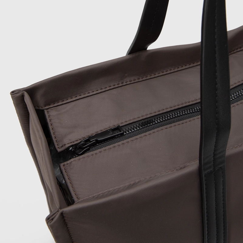 CARTERA TOTE MANHATTAN MOKA BLACK BUBBA - 6