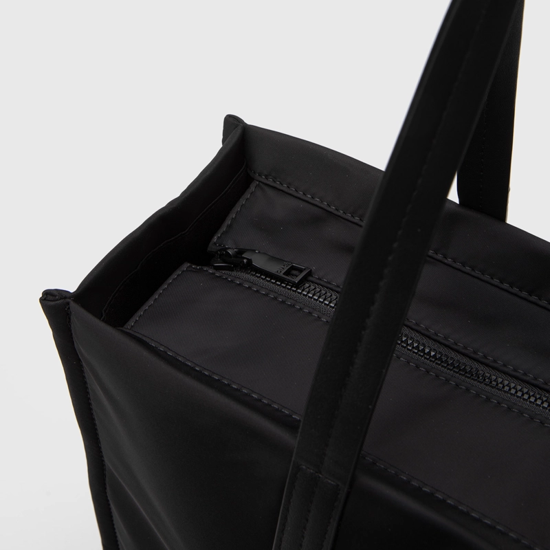 CARTERA TOTE MANHATTAN NEGRO BLACK BUBBA - 6