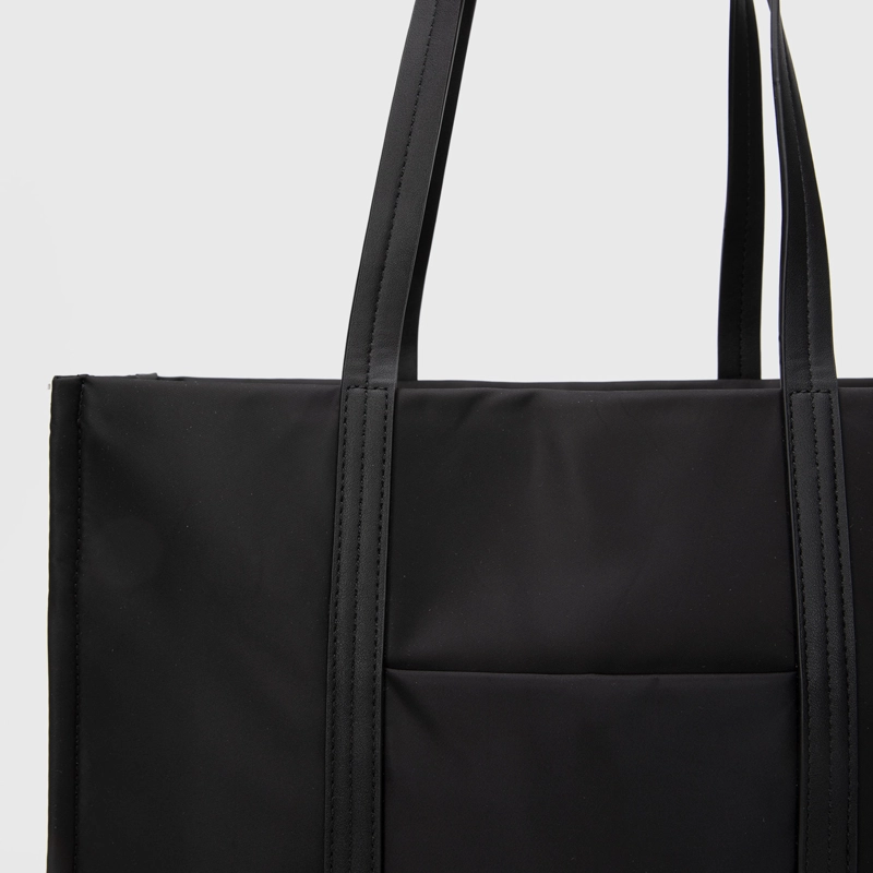 CARTERA TOTE MANHATTAN NEGRO BLACK BUBBA - 7